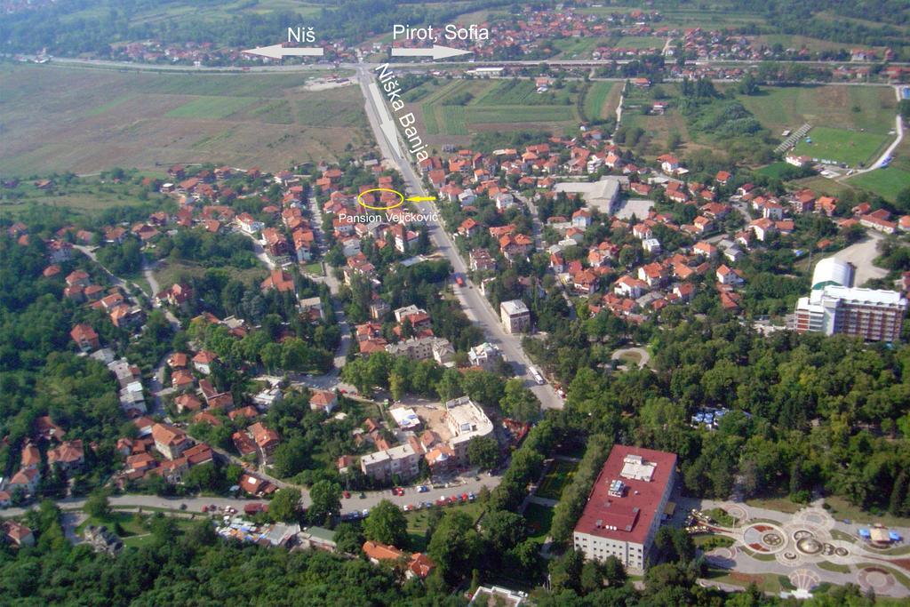 Apartament Pansion Velickovic Niska Banja Zewnętrze zdjęcie